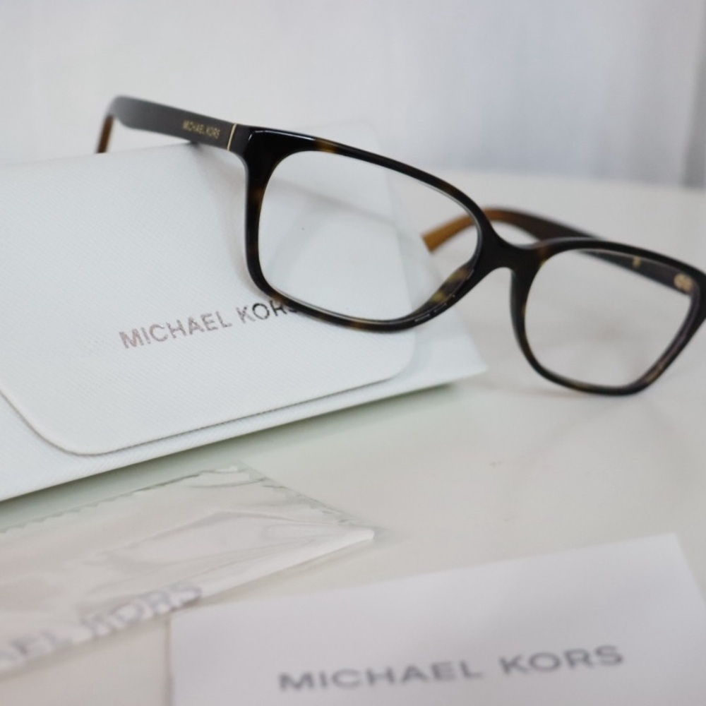 Michael Kors MK4039 INDIA Eyeglasses 3217 DARK TORTOISE | Prescription Lenses